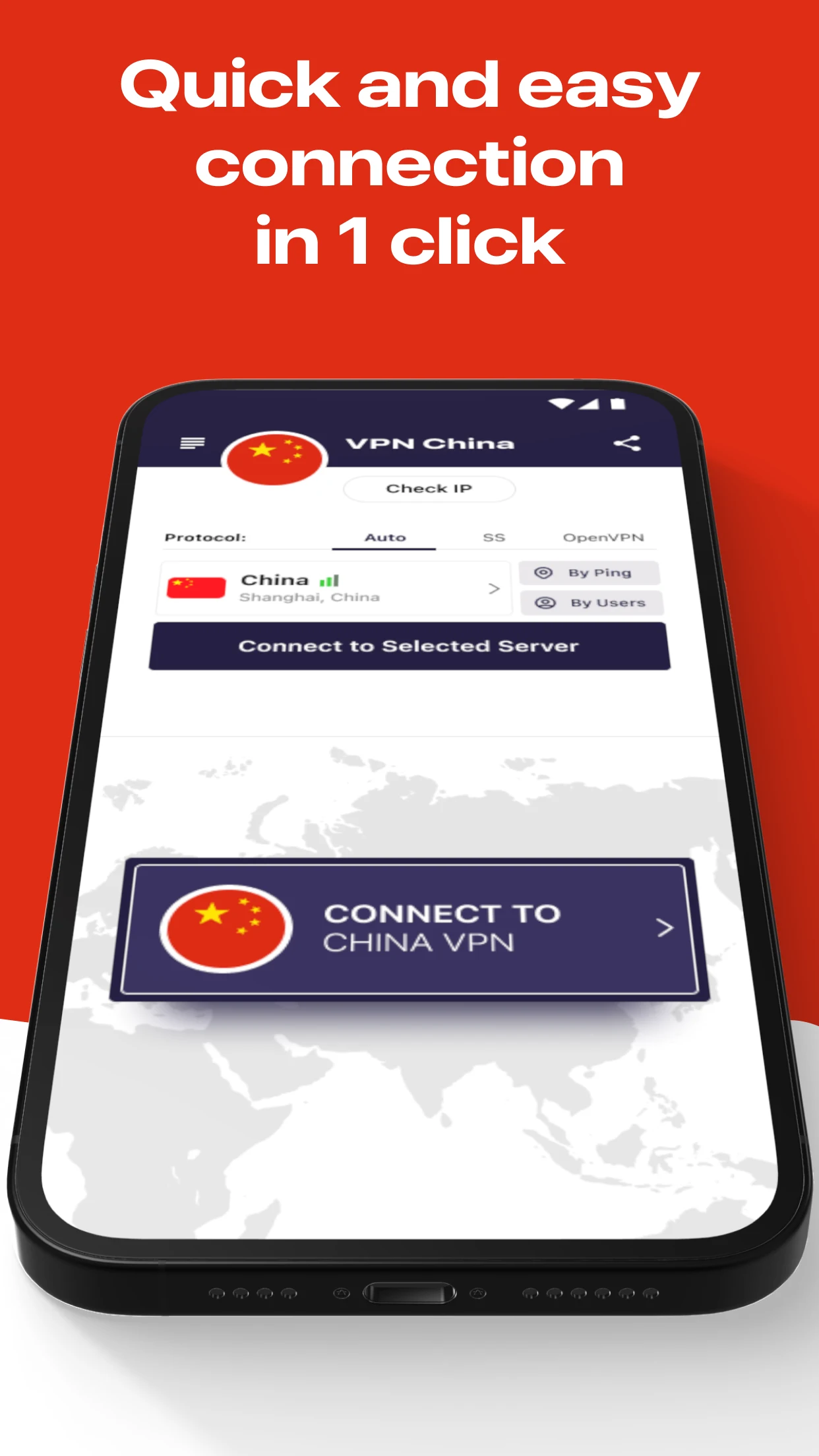 VPN China - get Chinese IP screenshot