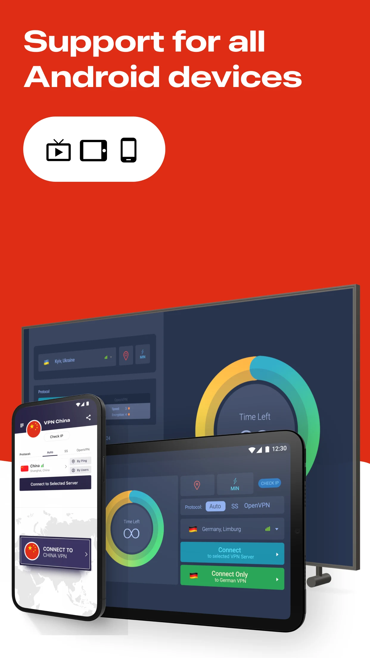 VPN China - get Chinese IP screenshot